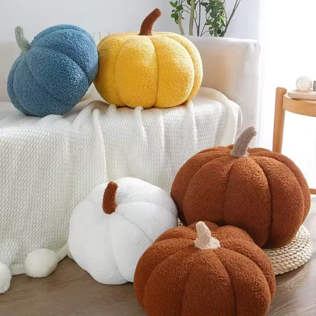 Cute Plush Pumpkin Pillow