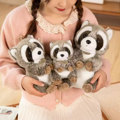 Raccoon cuddly toy