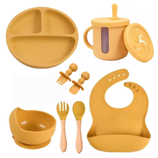 Silicone Baby Feeding Set
