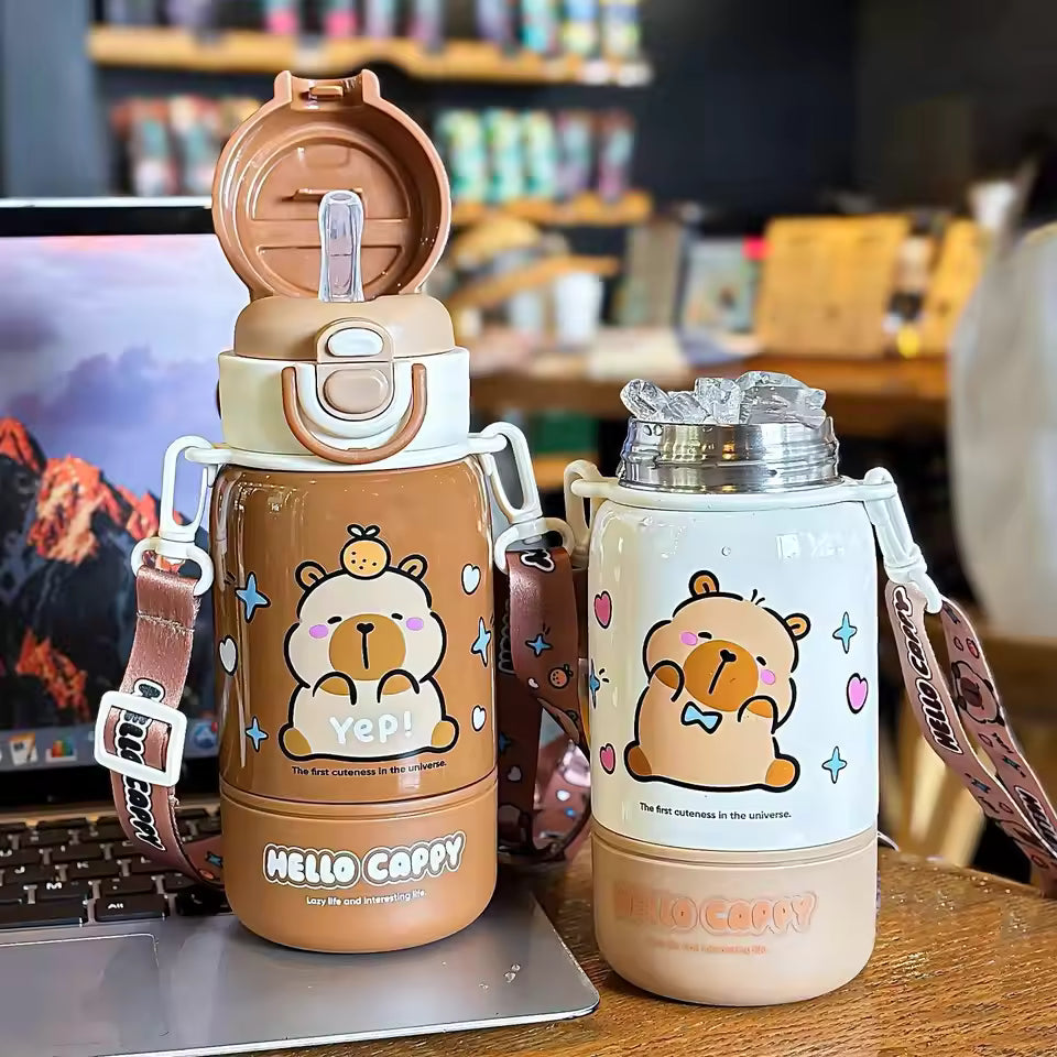 Capybara Stainless Steel Thermos Cup