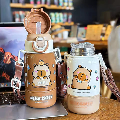 Capybara Stainless Steel Thermos Cup