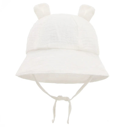 Baby Sun Hat with Bunny Ears