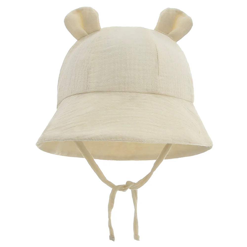 Baby Sun Hat with Bunny Ears