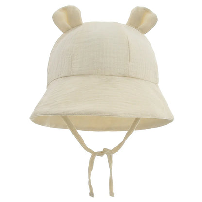 Baby Sun Hat with Bunny Ears