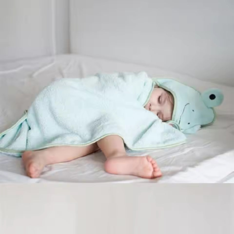 CuddleCat Bath Cape with Hood