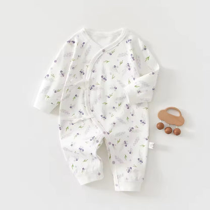 Baby Jumpsuit with Natural Print