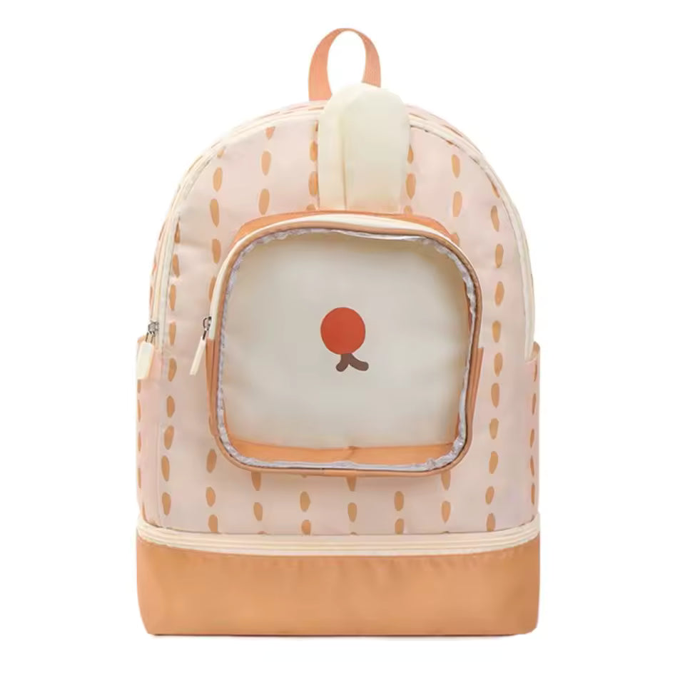 Swimming bag with dry and wet separation