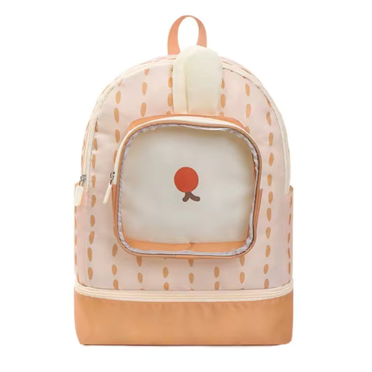 Swimming bag with dry and wet separation