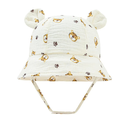 Baby Sun Hat with Bunny Ears