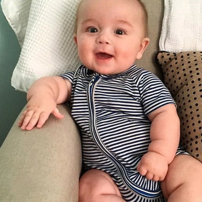 Baby Romper Short Sleeves Cotton Unisex Comfortable Jumpsuit