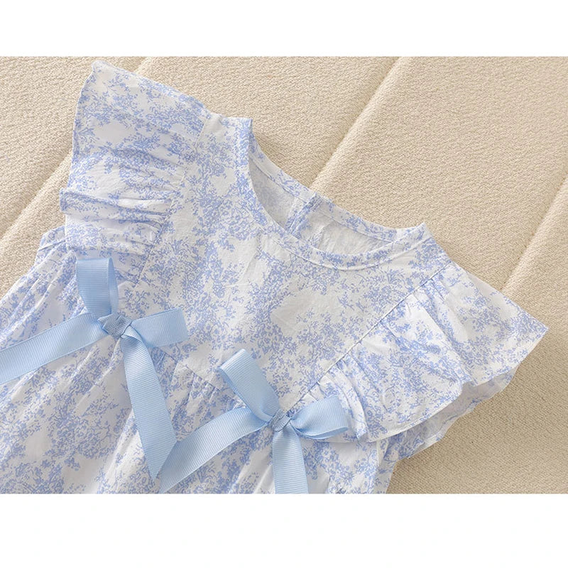 Baby Girl Romper Set – Boho Floral Style 