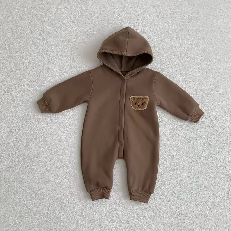 Snow Bear Baby Jumpsuit