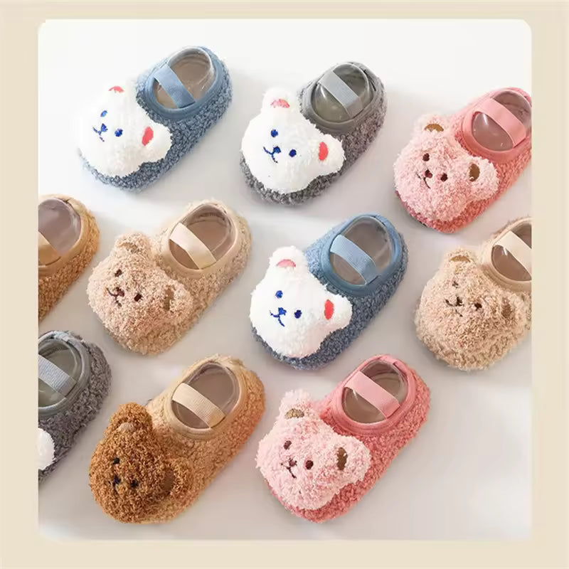Baby Bear Thick Warm Shoes