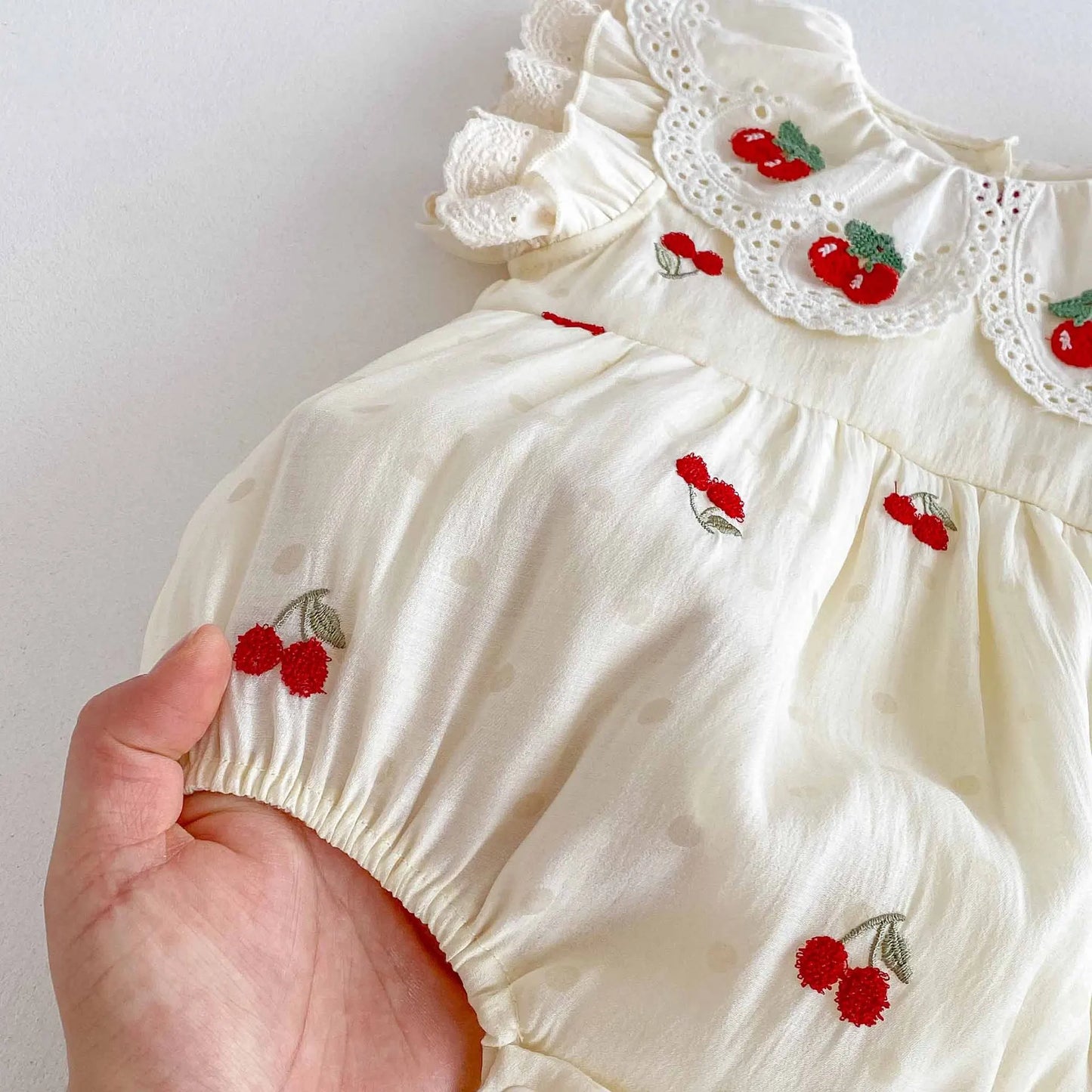 Cherry Keepsake Romper 