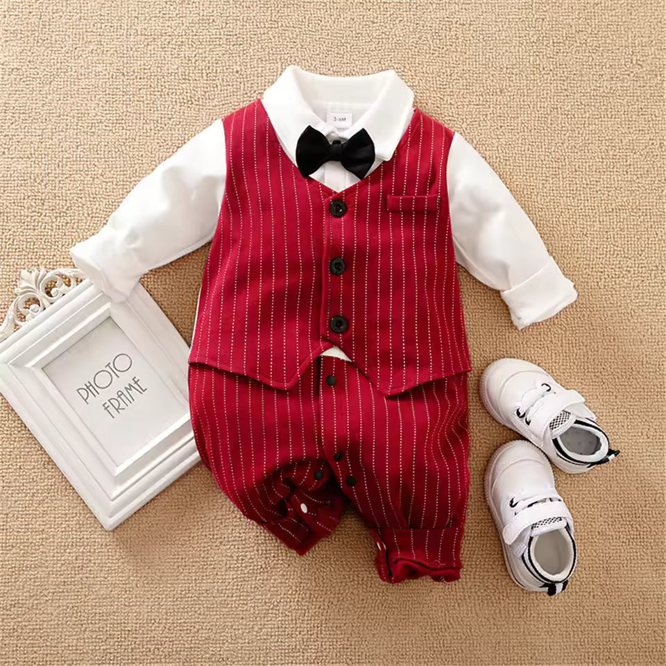 Newborn Gentleman Romper