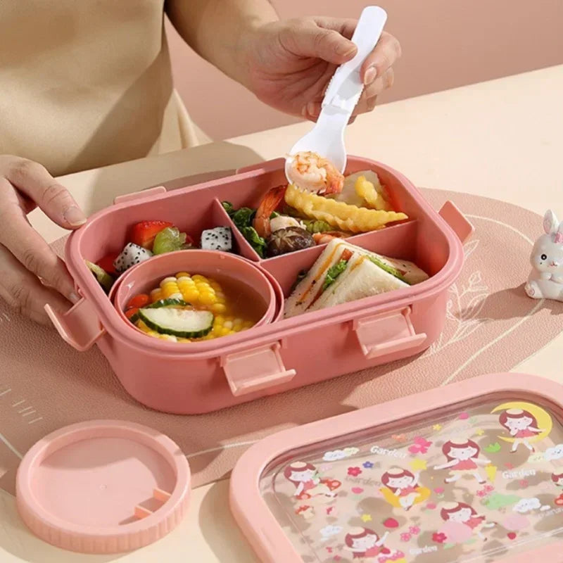 Cartoon Lunch Container for Kids