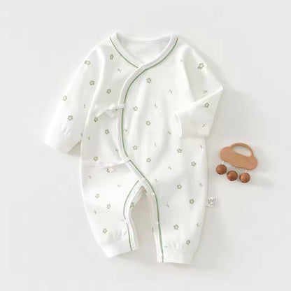 Baby Jumpsuit with Natural Print