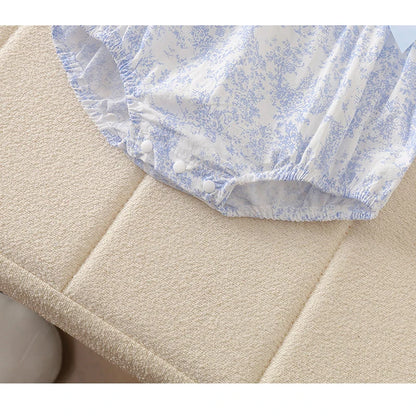 Baby Girl Romper Set – Boho Floral Style 