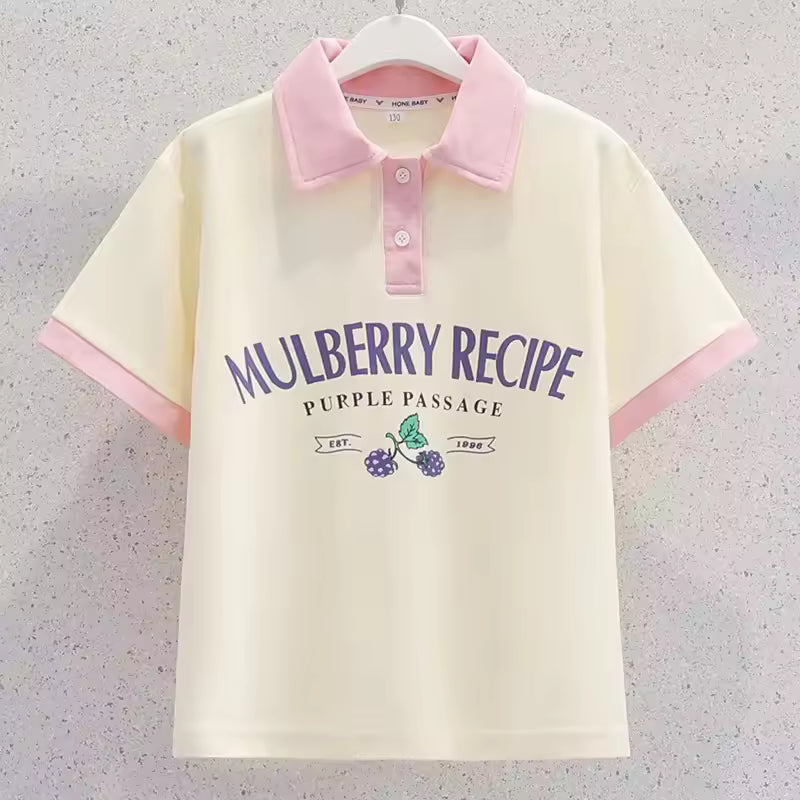 Summer Short Sleeve 2-Piece Set