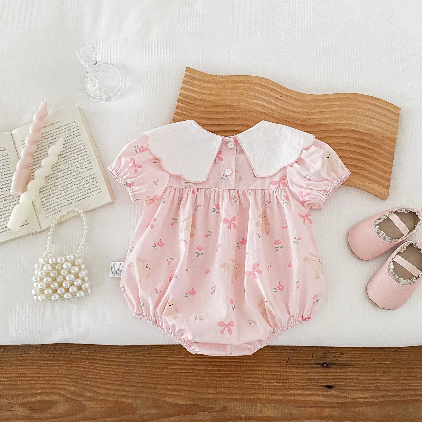 Summer Baby Girls Romper – Princess Style 