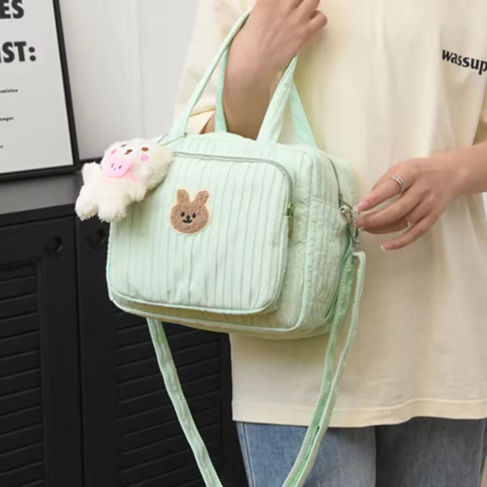 Cute Plush Bear Shoulder Bag 
