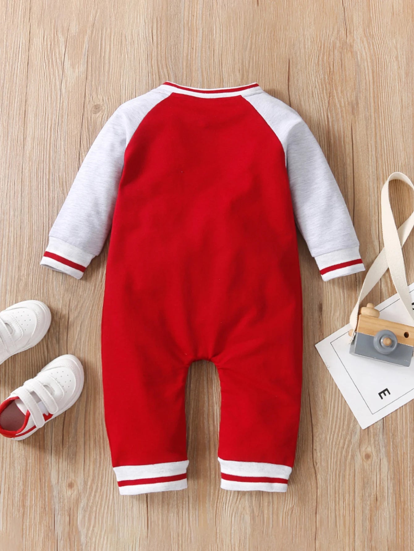 Baby Jumpsuit Long Sleeves Fashionable Outfit