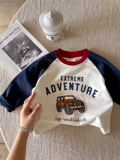 Long Sleeve Cartoon T-shirt