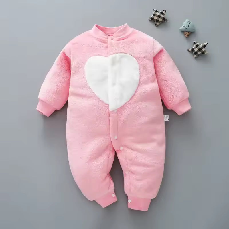 Cozy Baby Fleece Romper