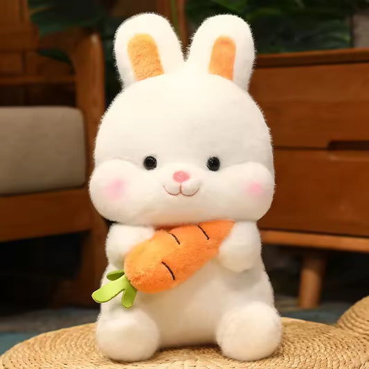 Carrot Rabbit Plush Toy