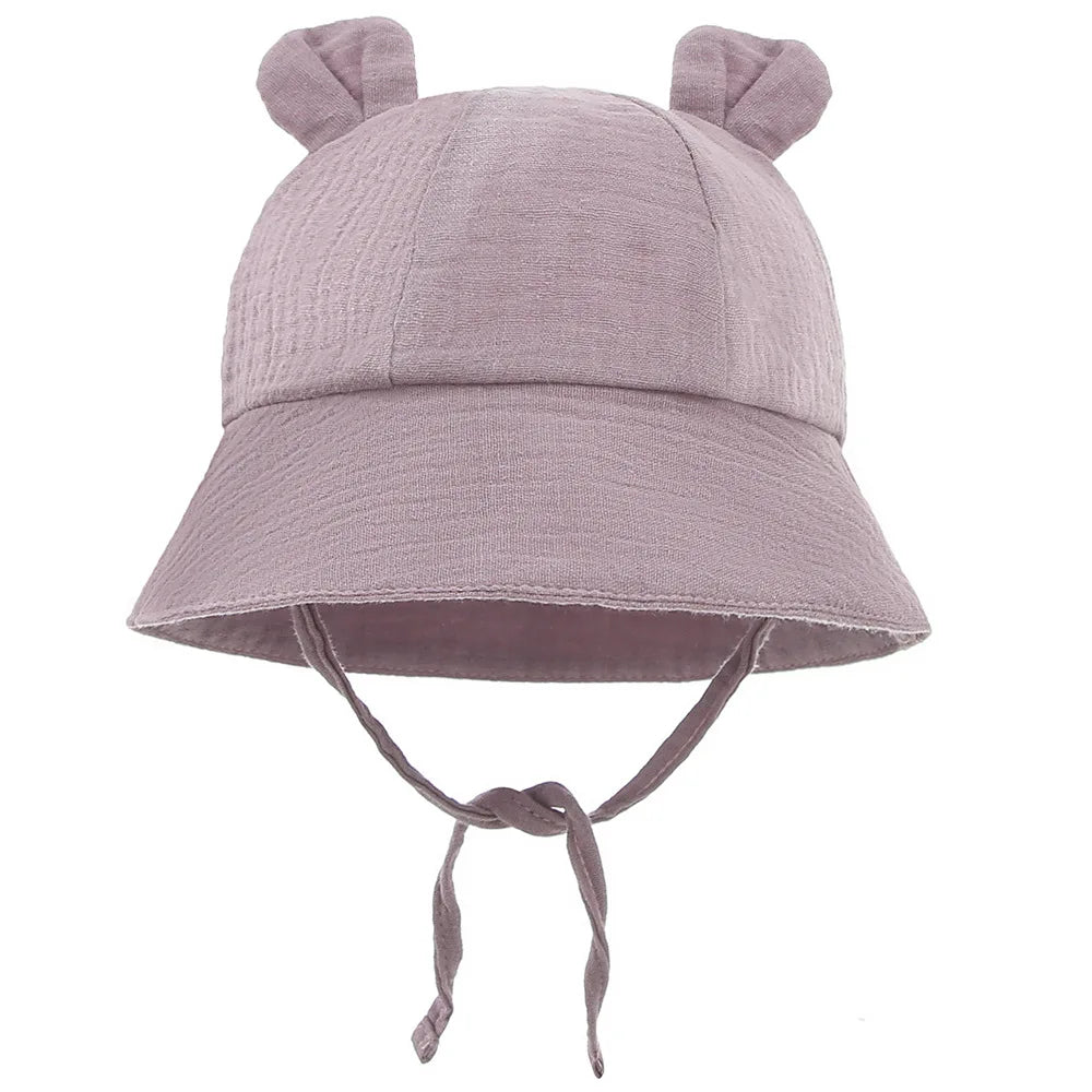 Baby Sun Hat with Bunny Ears