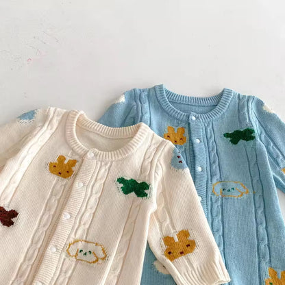 CozyKnit Baby Romper 