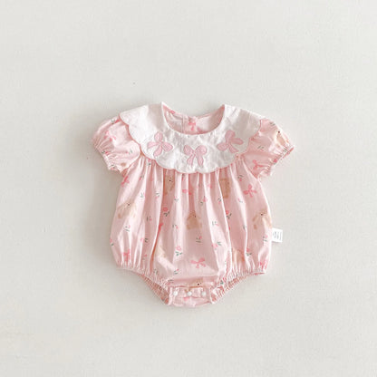 Summer Baby Girls Romper – Princess Style 