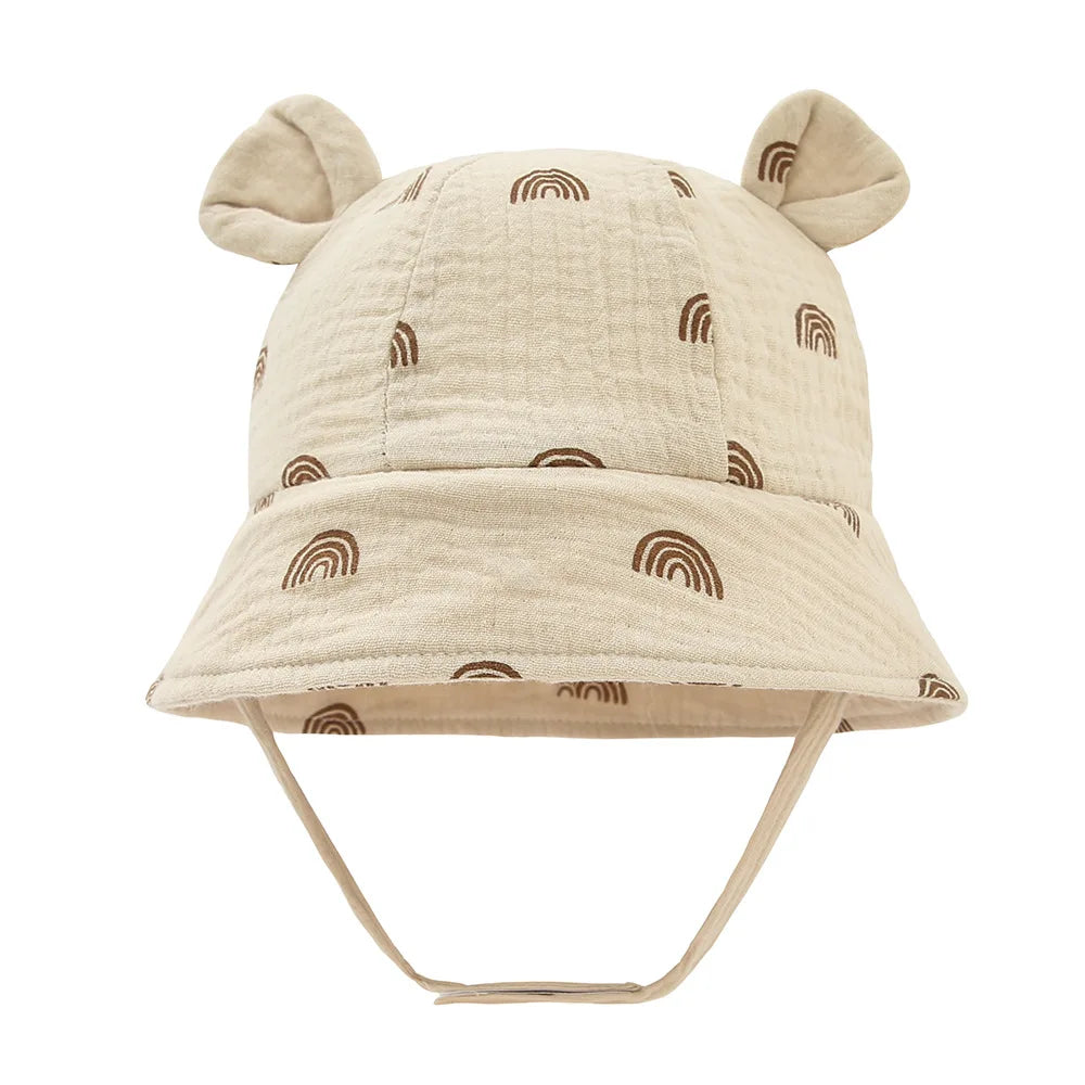 Baby Sun Hat with Bunny Ears
