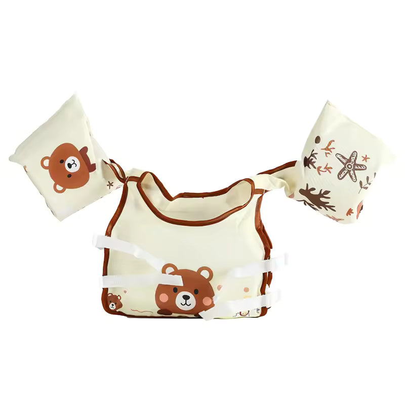 Children's swimsuit with cartoon print