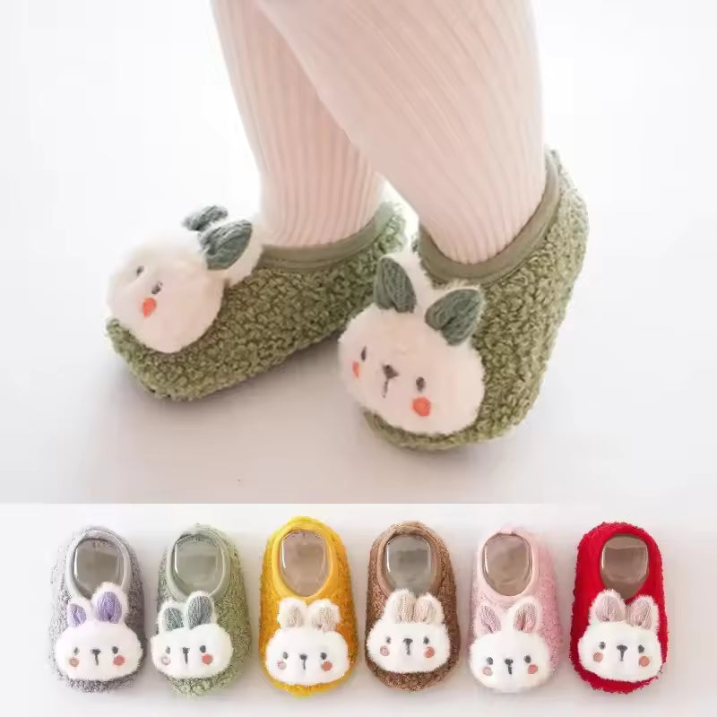 Warm Plush Baby Booties