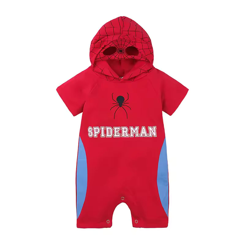 Superhero Style Baby Romper