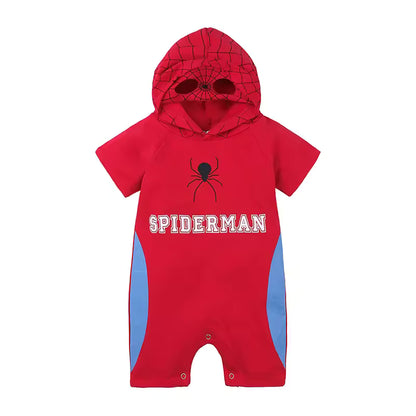 Superhero Style Baby Romper