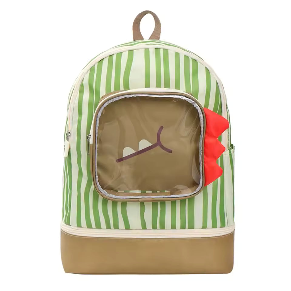 Swimming bag with dry and wet separation