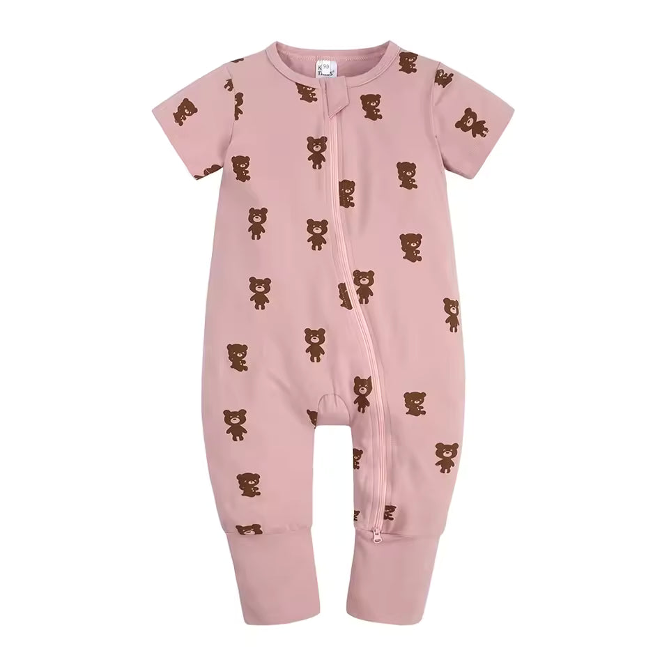 Tight-fitting baby rompers
