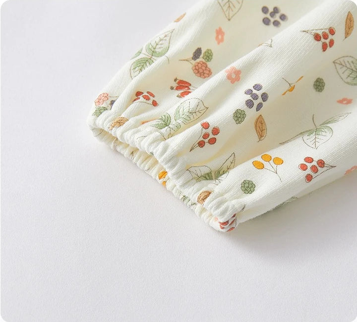 Romper Floral Print Pastoral Style 