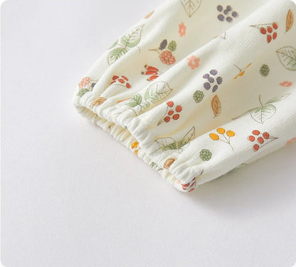 Romper Floral Print Pastoral Style 