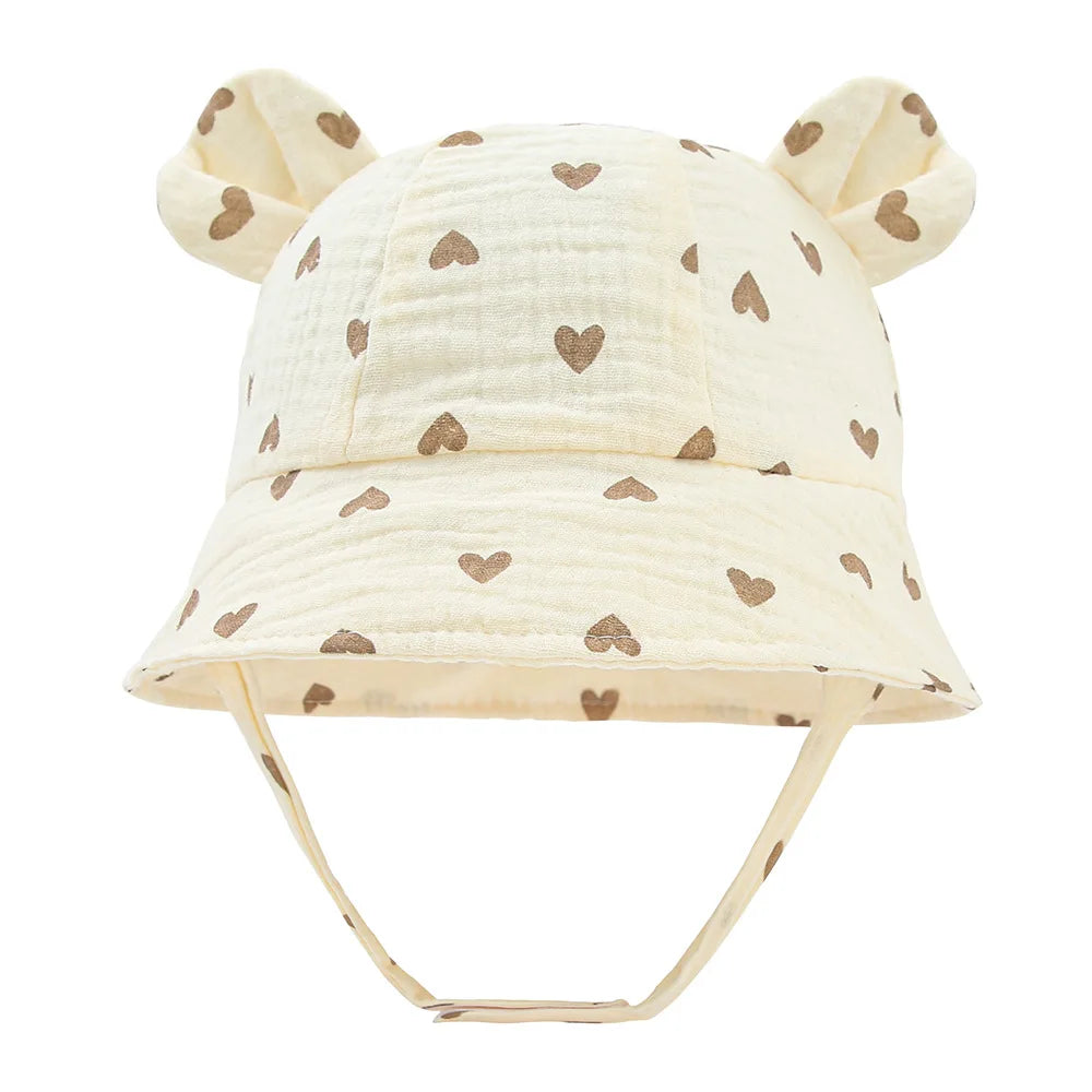 Baby Sun Hat with Bunny Ears