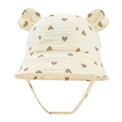 Baby Sun Hat with Bunny Ears