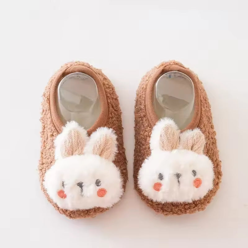 Warm Plush Baby Booties