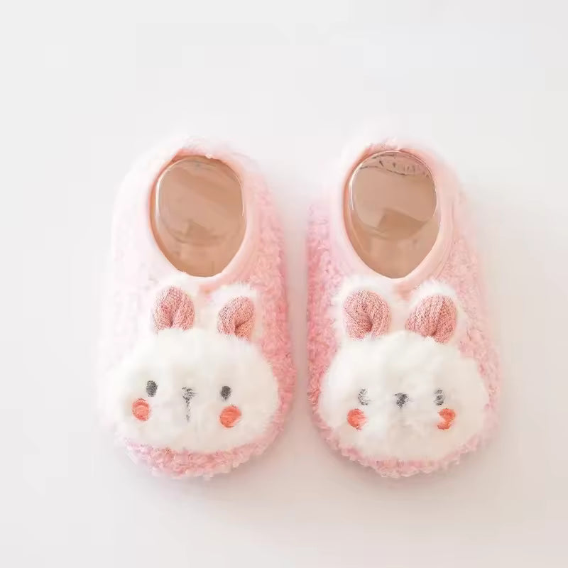 Warm Plush Baby Booties