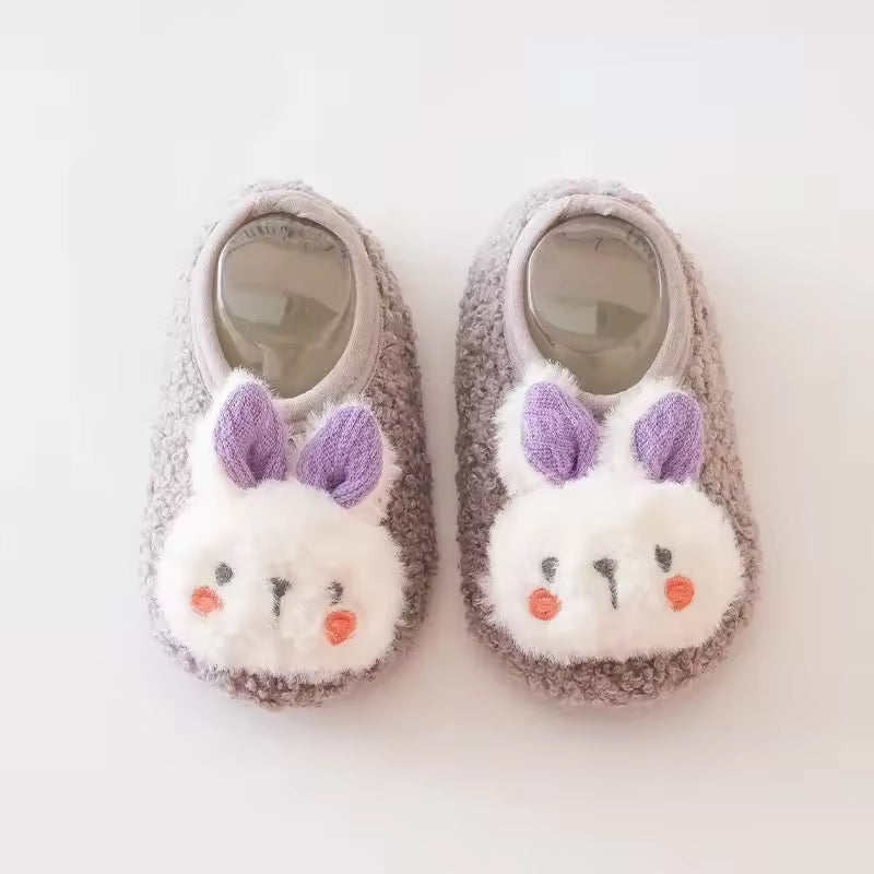 Warm Plush Baby Booties