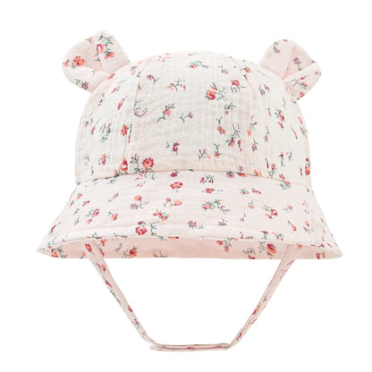 Baby Sun Hat with Bunny Ears