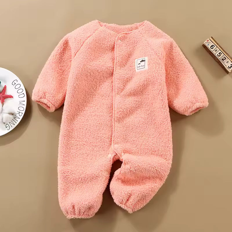 Newborn Zipper Hoodie Romper