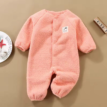 Newborn Zipper Hoodie Romper