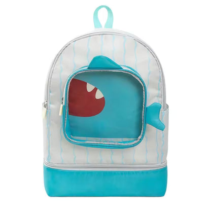 Swimming bag with dry and wet separation